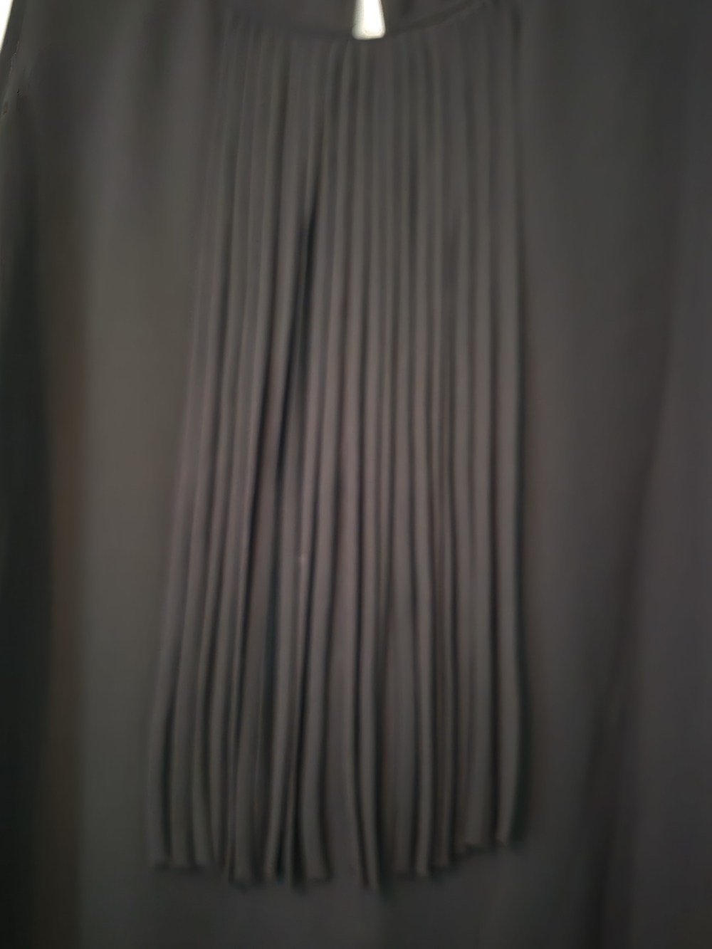John Mark Black Sleeveless Cami Tank Tunic Blouse w-tassels Size XL - Picture 3 of 4